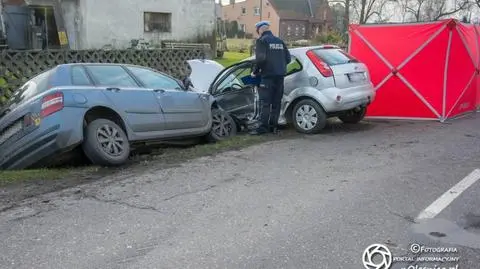74-latka zginęła skręcając na własną posesję
