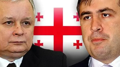Lech Kaczyński rozmawiał z gruzińskim prezydentem