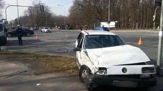 Wypadek na ul. Popowickiej