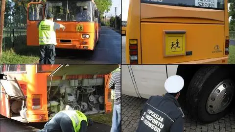 Uszkodzone hamulce, niesprawne światła. 
Drugi dzień kontroli szkolnych autobusów