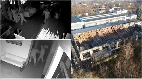 Z sejfu zniknęło trzy tysiące złotych, godzinę później spłonęła hala firmy