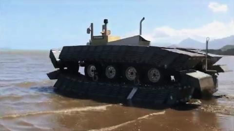 Czy to czołg, czy statek? Nie, to CAAT