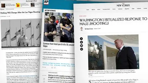 USA. Media o dostępie do broni palnej po masakrze w Las Vegas