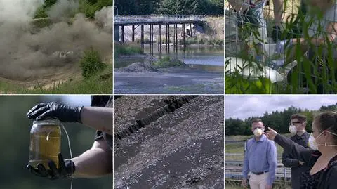 "Wody skażone trotylem" - pierwsza część reportażu
