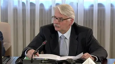 Witold Waszczykowski był jednym z ministrów, którzy podsumowali we wtorek swoją pracę