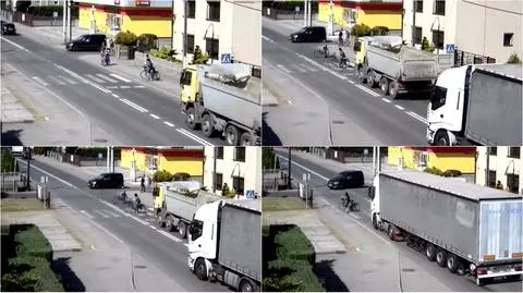 Wszedł na pasy, zobaczył przed sobą rozpędzonego tira