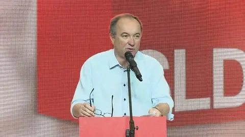 Wystąpienie Włodzimierza Czarzastego jako nowego szefa SLD