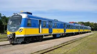 Zmodernizowany pociąg SKM