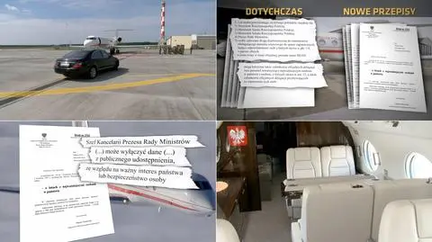 Do Sejmu trafił projekt ustawy o lotach najważniejszych osób w państwie