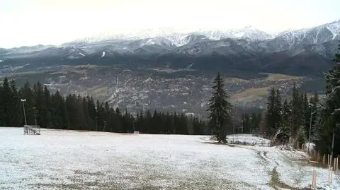 W Tatrach spadł śnieg