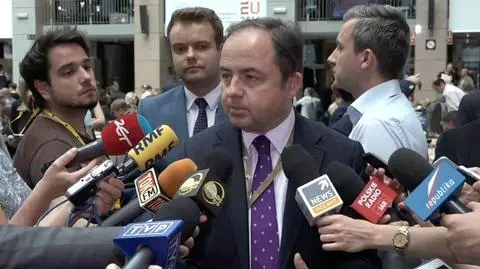 Szymański spotkał się z dziennikarzami