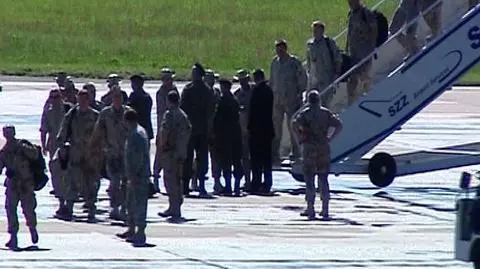 Żołnierze wrócili do domów