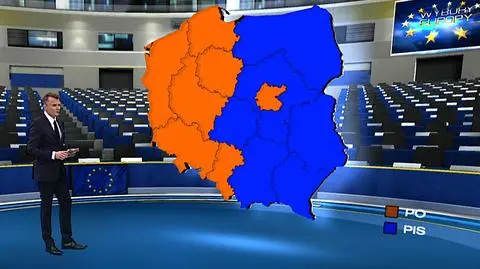 Wschód dla PiS, zachód dla PO
