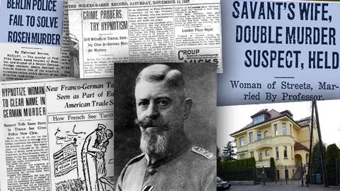 Zabójstwo profesora Rosena opisywały gazety zza oceanu