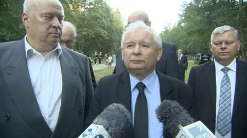 Kaczyński po pogrzebie Anny Kurskiej: Podział Polski jest faktem