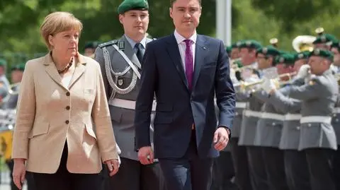 Merkel zadowolona z ogłoszenia zawieszenia broni na Ukrainie