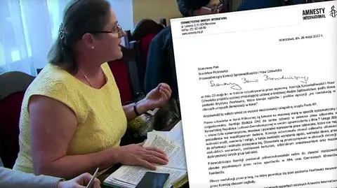 List Amnesty International do Piotrowicza. Po słowach Pawłowicz