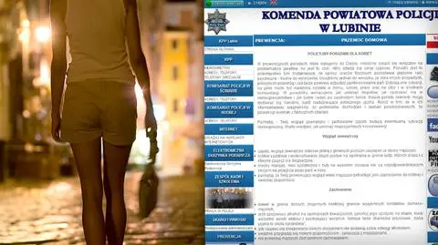 Policja w Lubinie. Poradnik dla kobiet