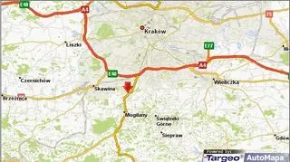 Wypadek na Zakopiance