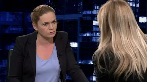 Barbara Nowacka gościem "Kropki nad i" TVN24