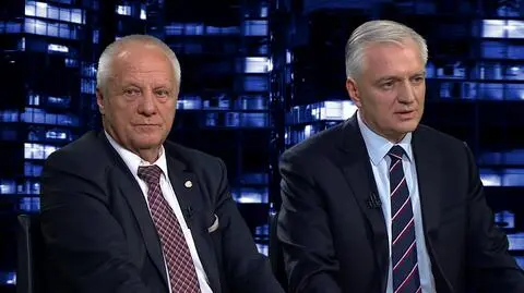 Gośćmi "Kropki nad i" byli Stefan Niesiołowski i Jarosław Gowin 