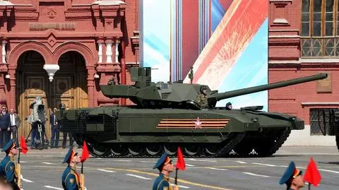 Najnowszy rosyjski czołg T-14 Armata na poligonie. Nagranie z 2016 roku