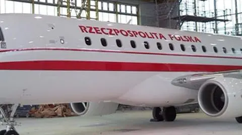 Biało-czerwony Embraer 
już czeka na VIPów