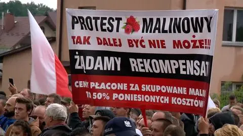 Protesting farmers interrupted MP Morawiecki&#039;s speech during unveiling of Lech Kaczyński statue