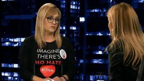 Magdalena Adamowicz w "Kropce nad i"