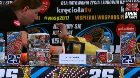 Szefowi WOŚP nic się nie stało