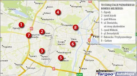 Poznaniacy wybrali. Tu staną nowe stacje roweru miejskiego