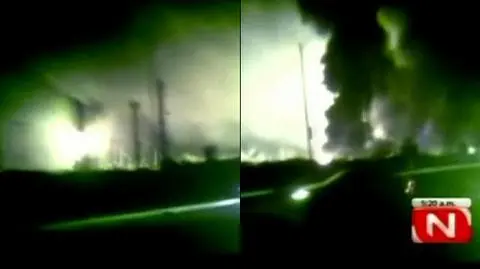 24 ofiary wybuchu w rafinerii. 
W tym 10-letni chłopiec