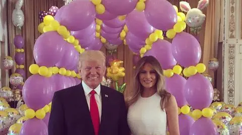 Melania i Donald Trump świętowali Wielkanoc
