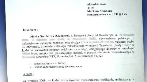 Dziennikarz przed sądem za "mówienie prawdy"