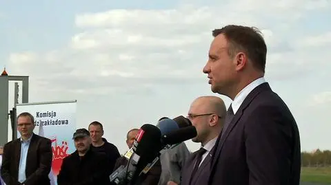 Duda jest w środę w Mielcu