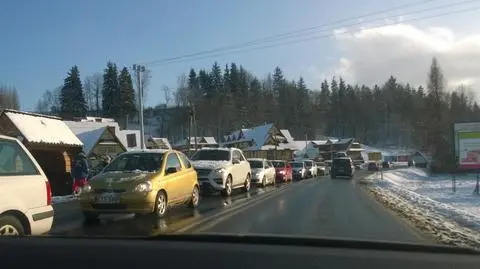 Korki na Zakopiance. Powroty ze świąt, wyjazdy na Sylwestra