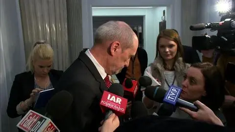 Antoni Macierewicz w sejmie