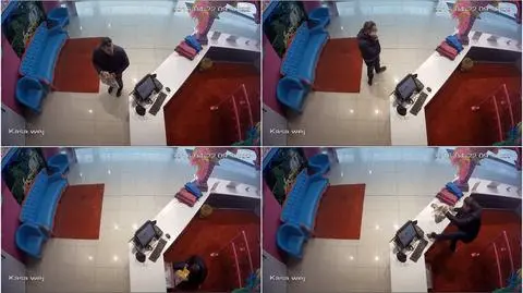 Wszedł za ladę, ukradł pieniądze. Rozpoznajesz go?