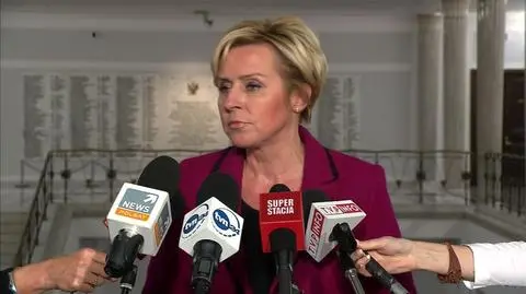 Jadwiga Wiśniewska z PiS skomentowała dymisję Sławomira Nowaka