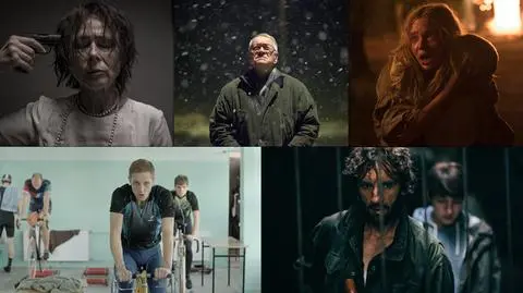 Kadry z filmów:"Zaćma", "Ostatnia rodzina", "Wołyń, "Królewicz olch","Kryształowa dziewczyna"