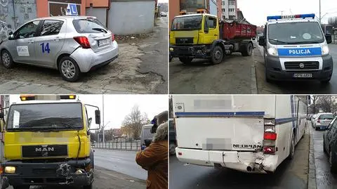 Gdańsk: W centrum zderzyły się trzy samochody