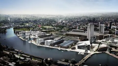 Oto Młode Miasto: 10 tysięcy ludzi i 3 stoczniowe dźwigi