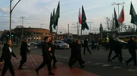 Gdańsk. National Radical Camp celebrated their anniversary at the "Solidarity's" legendary shipyard