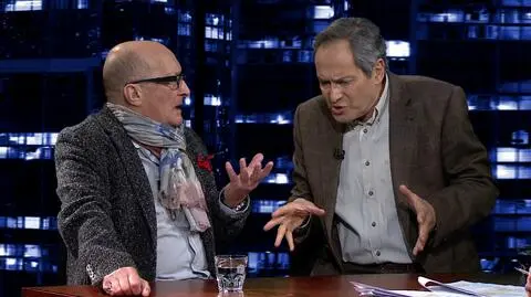 Jerzy Zelnik i Wojciech Pszoniak w "Kropce nad i"