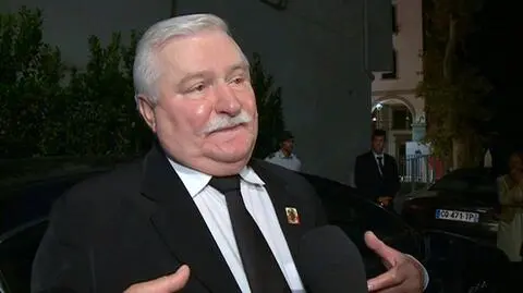 Prezydent Wałęsa był bardzo wzruszony owacjami publiczności