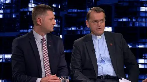 Andrzej Rozenek i ks. Dariusz Oko w "Kropce nad i"