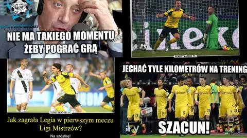 Memy po meczu Legia Borussia