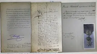 Dokumentów jest łącznie 28 i pochodzą z różnych stuleci - od XVIII do XX w
