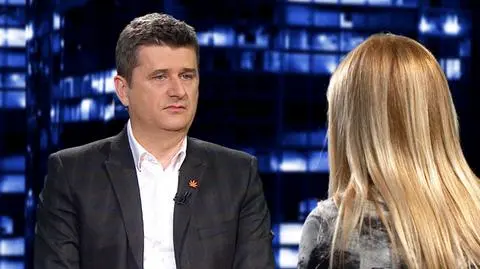 Janusz Palikot był gościem "Kropki nad i"