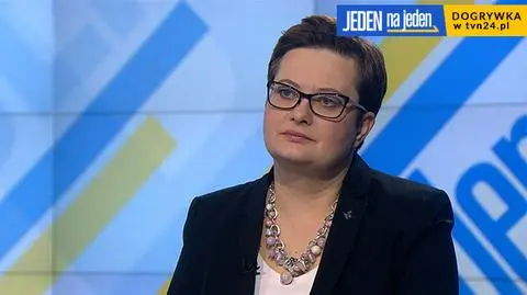 Katarzyna Lubnauer w dogrywce "Jeden na jeden" o przemocy ekonomicznej